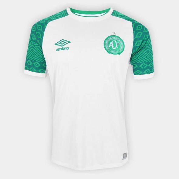 Tailandia Camiseta Chapecoense 2ª Kit 2021 2022 Blanco